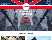 Tablet Screenshot of insider-london.co.uk